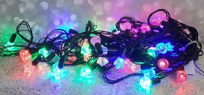 Гирлянда нитевая, 7.5м, 72LED, RGB, КРИСТАЛЛ, Ч.П. HQ LX-3-27