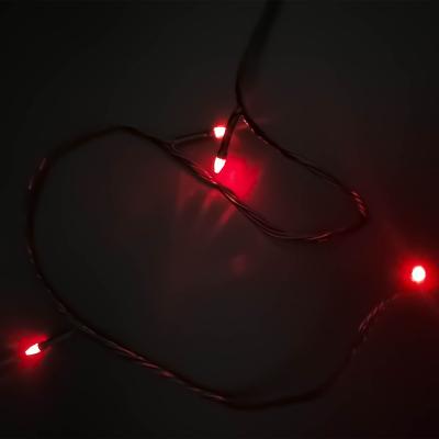 Гирлянда нитевая, 100м, LED, красн. Ч.П. LX-23 
