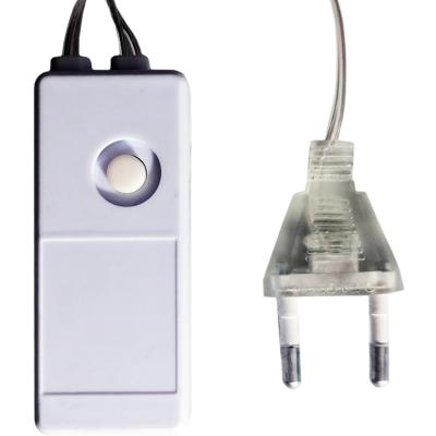Гирлянда бахрома, 3м, 10LED, ЗВЕЗДЫ, жёлт. HL-40