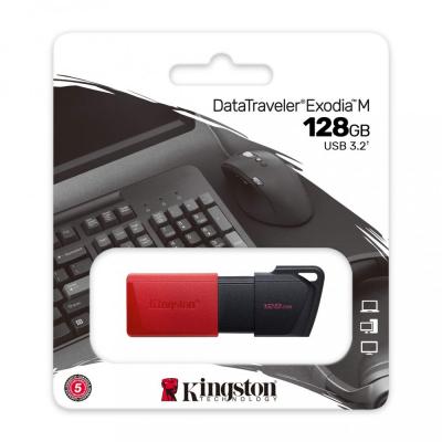 USB 3.2 Gen. 1 накопитель Kingston 128GB DataTraveler Exodia M (DTXM/128GB)