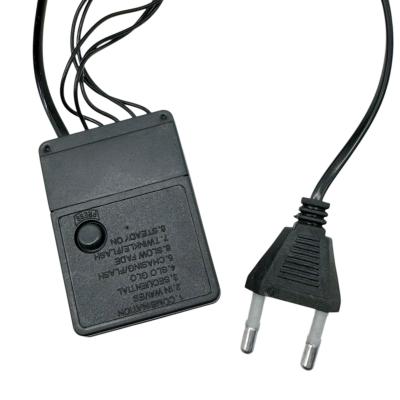 Гирлянда нитевая, 3м, 200LED, RGB, super HQ, Ч.П. LX-3-44