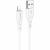 Кабель USB - Lightning 8pin, 1,0м, BOROFONE BX66 Wide way, силикон, белый