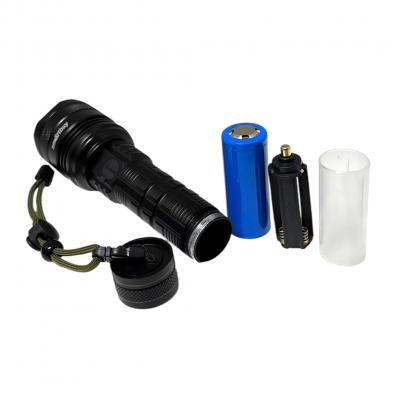 Фонарь ручной Smartbuy CREE XHP-90 30W,с сист. фокусировки луча, аккумул., черный (SBF-40-K)**