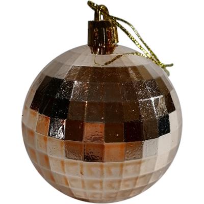Игрушка ёлочная, 6см; 4509, уп.37шт; золото