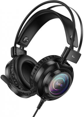 Наушники HOCO W110 игровая гарнитура, черный
