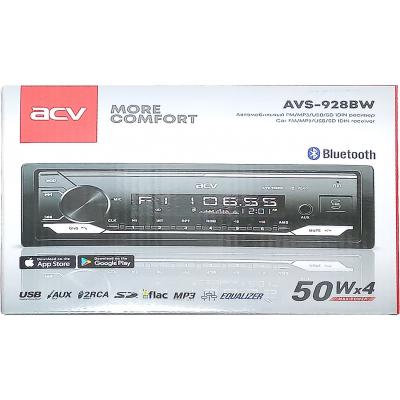 Автомагнитола ACV AVS-928BW Bluetooth/2USB/SD/FM