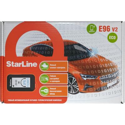 Автосигнализация StarLine E96 v2 BT 2CAN+4LIN ECO Smart