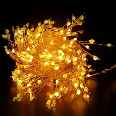 Гирлянда провол. 10м, 400LED, т.свет. капли макро, 8 функций, Luca Snake Light /87652/