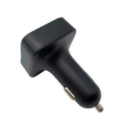 FM модулятор HOCO E87, bluetooth, 2USB+USB-C 20W, черный