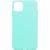 Чехол-накладка iPhone 11 PRO MAX, More choice Silicone MATTE (Turquoise)