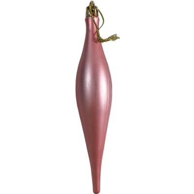 Игрушка ёлочная, уп.18+6шт; розов 9254