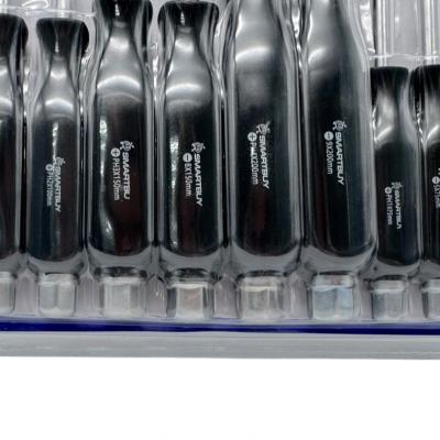 Набор отверток ударных SB PRO (12 шт, +/-, ручка под ключ) (SBT-PRO-SCN-12)