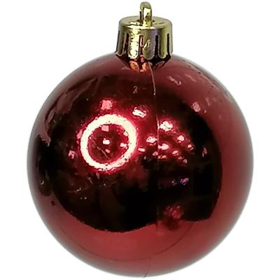 Игрушка ёлочная набор, 6см; уп.12шт; House of Seasons, бордовый /87556/
