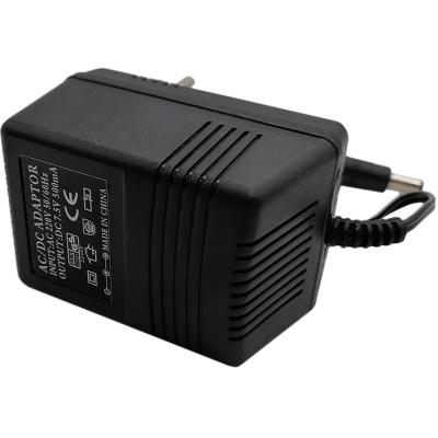 Блок питания трансформаторный 7,5V,  500mA, не стаб., вилка на блоке
