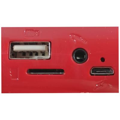 Активная колонка BOROFONE BR1 (FM/AUX/USB/microSD/BT/TWS), красный