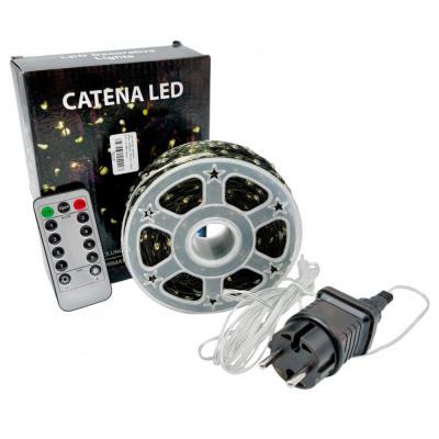 Гирлянда провол. 200м, 2000LED, РОСА т.бел. З.П. LX-442 пульт