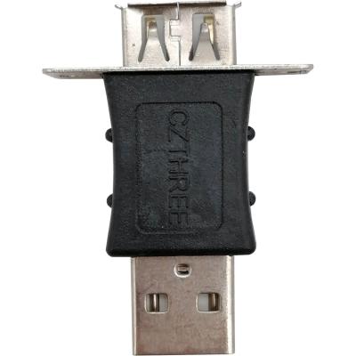 Переходник гн.USB A - шт.USB A на корпус /47171
