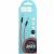 Jack 3,5mm - Jack 3,5mm 1,0м stereo HOCO UPA11 Series, черный