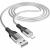 Кабель USB - Lightning 8pin, 1,0м, HOCO X72 Creator, силикон, белый