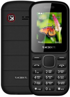 Мобильный телефон teXet TM-130 черный**