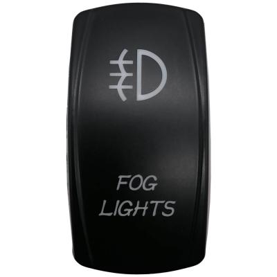 Переключатель клавишный ПТФ 12V 20A - LED