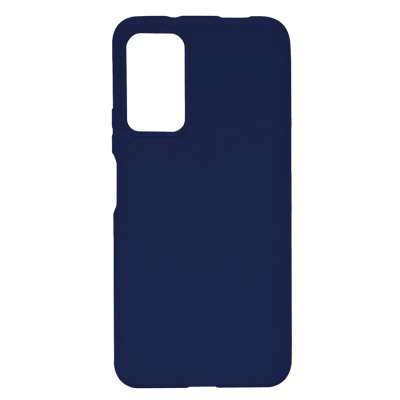 Чехол-накладка Galaxy A72 (2021), More choice Silicone MATTE (темно-синий)