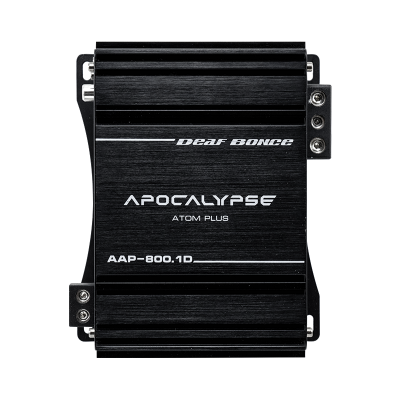 Автоусилитель Apocalypse AAP-800.1D ATOM PLUS, 1Ом/790Вт, 2Ом/480Вт, 4Ом/270Вт**
