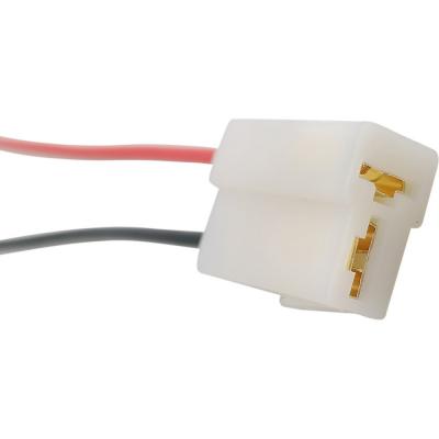 Разъем универсальный UH-2P 2pin (комплект мама+папа)