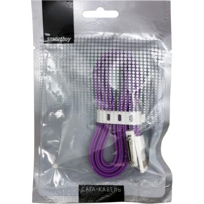 Кабель USB - iPhone 30pin, 1,2м, Smartbuy, магнитный, фиолетовый (iK-412m пурпурный)***