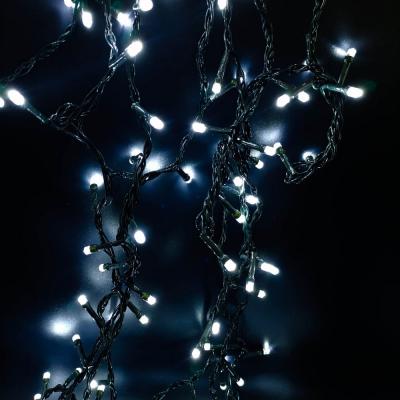 Гирлянда на ёлку, 3м, 210LED, х.бел. 4м шнур, IP20,  З.П. /32375/