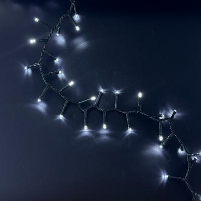 Гирлянда нитевая, 40м, 2000LED, х.бел. 8 функций, Luca Snake Light /85746/