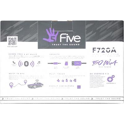 Автомагнитола 2DIN Five F720A+AHD камера, 4G/Android/GPS/6.9" 1024*600***