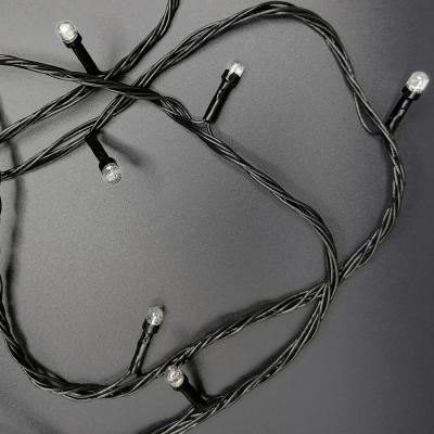 Гирлянда нитевая уличная, 10м, 70LED, 8mm RGB Ч.П. LX-265