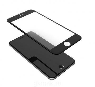 Стекло защитное DColor для iPhone 7 3D, черноe 