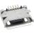 Гнездо USB микро 5pin на плату L-KLS1-233-0-0-1-T