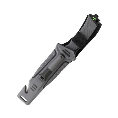 Нож Ganzo G8012-GY, туристический, ножны, серый