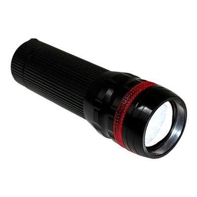 Фонарь ручной Smartbuy 3W CREE XPE, фокусировка, аккумуляторный, черный (SBF-307A)