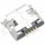 Гнездо  USB микро 5pin на плату, 2 выв. крепл.в сторону, тип 1 (1.0 SMT 5P)