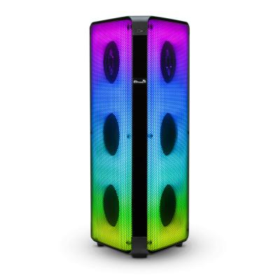 Активная колонка 30-02 FIRE BOX, 4*6.5", TWS, б/п микрофон, ПДУ