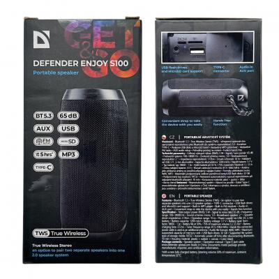 Активная колонка DEFENDER Enjoy S100, 5Вт, черный