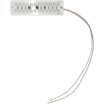 LED матрица 12в, синий, 24LED 117*32мм