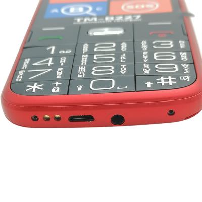 Мобильный телефон teXet TM-B227 док-станция, красный*