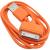 Кабель USB - iPhone 30pin, 1,2м, Smartbuy, цветной, оранжевый (iK-412c orange)***