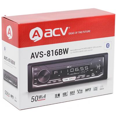 Автомагнитола ACV AVS-816BW Bluetooth/USB/SD/FM