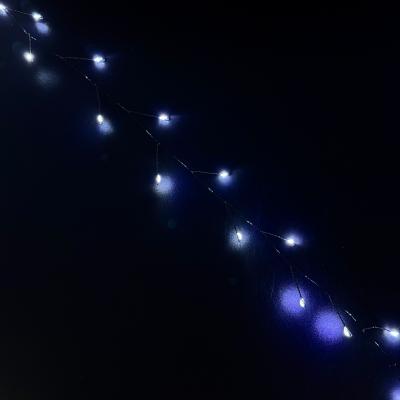 Гирлянда провол. 50м, 1500LED, РОСА / МИШУРА З.П. бел. LX-515