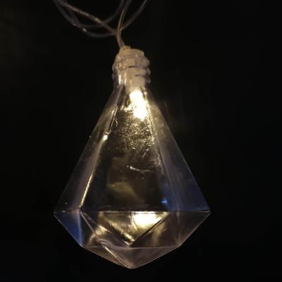 Гирлянда нитевая, 2м, 10LED, Фонарики, тепл.