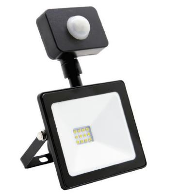 LED прожектор 20W, 6500K, IP65, 220V, датчик движения, черный (SBL-FLSen-20-65K)***
