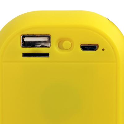 Активная колонка SmartBuy BLOOM, 3 Ватт, MP3, FM-радио, BT, желтая (SBS-170)***