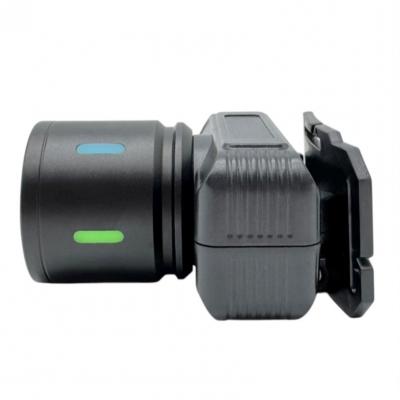 Фонарь налобный KX-1832, Laser LED, ZOOM, встр. акб, Type-C
