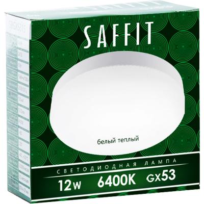 LED лампа GX53/12W/6400, SAFFIT /55190/